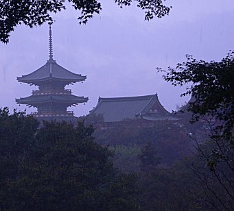 対岸からの清水寺　２